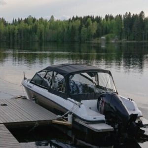 Falcon BR6 med Mercury F100hk L EFI från 2018
