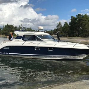 Aquador 26 HT med Volvo Penta KAD44 260hk från 1999