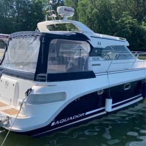 Aquador 33 HT med Volvo Penta D6 370hk från 2011