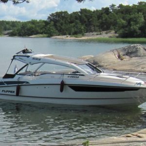 Flipper 880 ST med 2st Mercury F150 XL från 2014