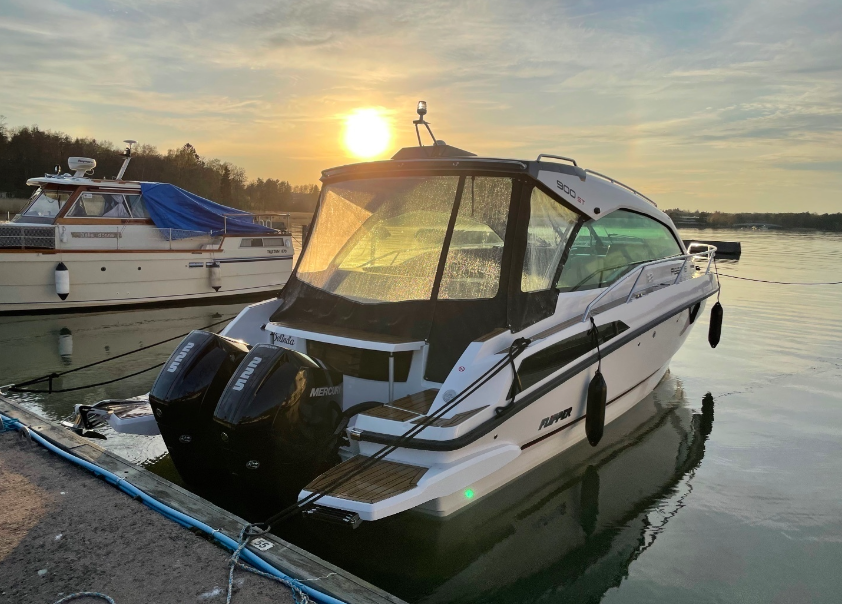 Flipper 900ST med 2 x Mercury 225 hk från 2020, Uttagen 2021 - Bild 8