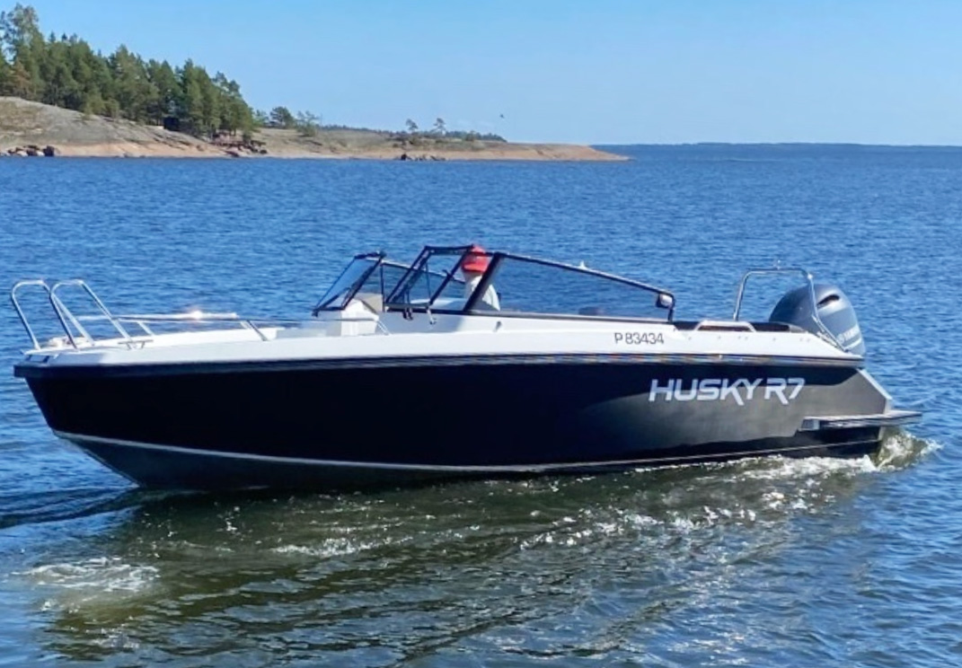 Finnmaster Husky R7 med Yamaha 200hk från 2021 / 3 293 kr/mån