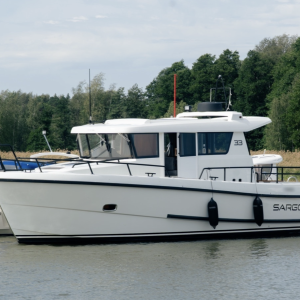 Sargo 33 med Volvo Penta 2 x 320 hk från 2021 / Nyskick!