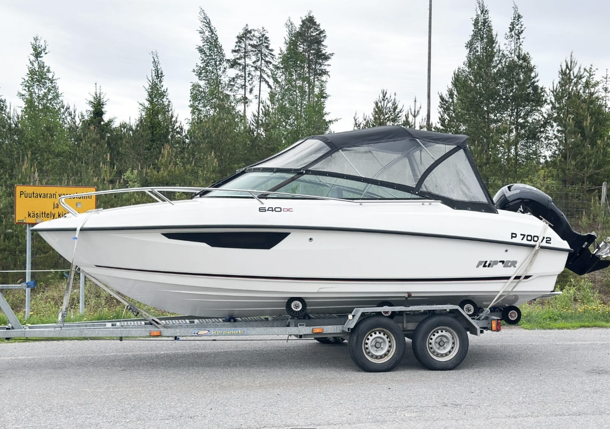 Flipper 640 DC med Mercury 150 hk från 2019 / 2 993 kr/mån - Bild 2