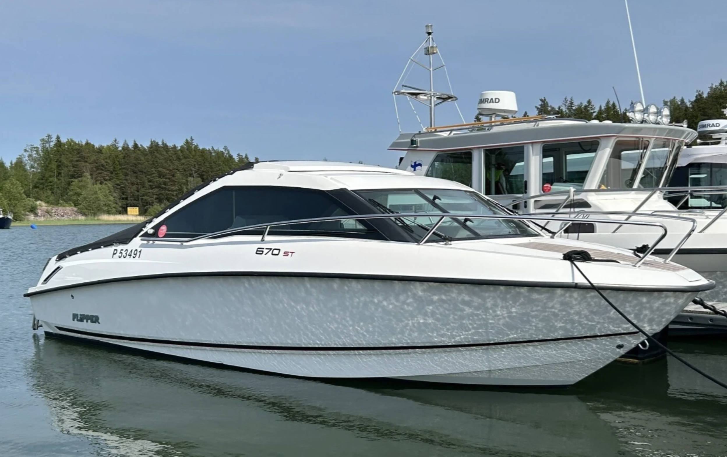 Flipper 670 ST med Mercury 150 hk från 2017 / 3 113 kr/mån