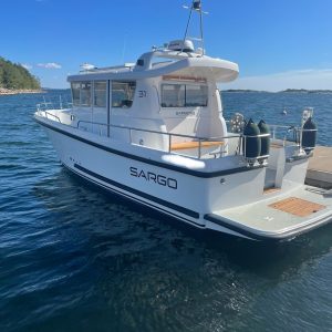 Sargo 31 med Volvo Penta D6 370 hk från 2014 / Mycket välutrustad!